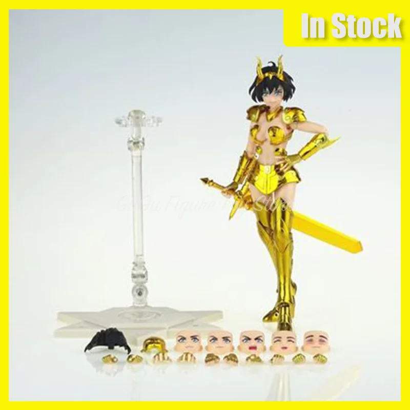 Saint Seiya Figures Holy Contract Female Capricorn Andrea Anime Figure Statue Model Ornament Collection Desk Decoration Toy Gift