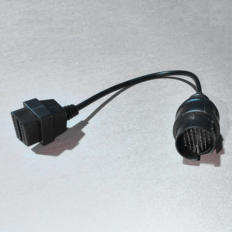 For IVECO Car Interface Cable OBD II Diagnostic Connector For IVECO 38Pin To OBD2 16Pin OBD OBDII Adapter