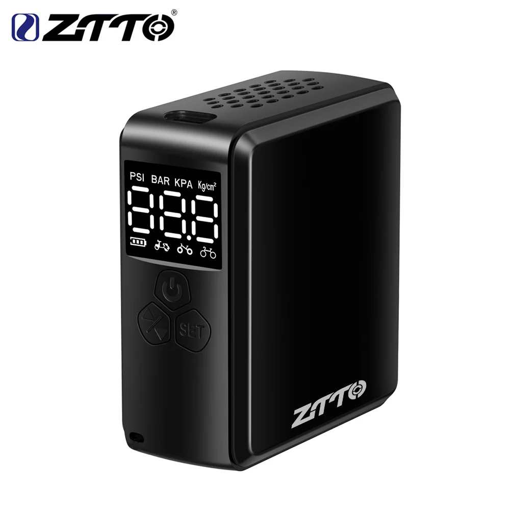 Ztto mini fahrrad elektrische luftpumpe schnell inflator TYPE-C ladung rennrad reifen mtb reifen