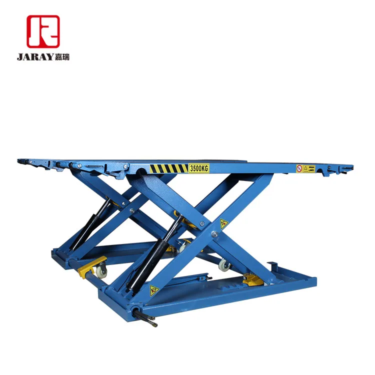 Mid Rise Car Lift with Factory Price the Mobile 1.2m 3.5t  Scissors  Car Lift Mid Rise Scissor Car Lift