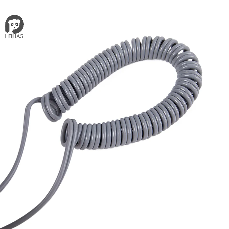 1PC Strong Machine Accessories Nail Drill Handpiece Cord Power Cable For Electric Manicure Drill Gray Handle Rope