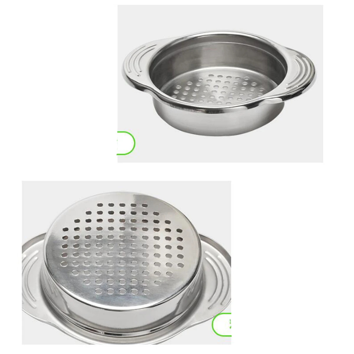 

Stainless Steel Food Can Strainer Sieve Can Colander Tuna Beans Vegetables Water Draining Tool Canning Colander Kitchen Gadgets