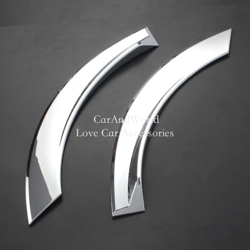 ABS كروم المصد الخلفي للباب عجلة الحاجب حامي شرائط غطاء مقبلات الزخارف اكسسوارات السيارات لهوندا CRV CR-V 6th 2022-2025