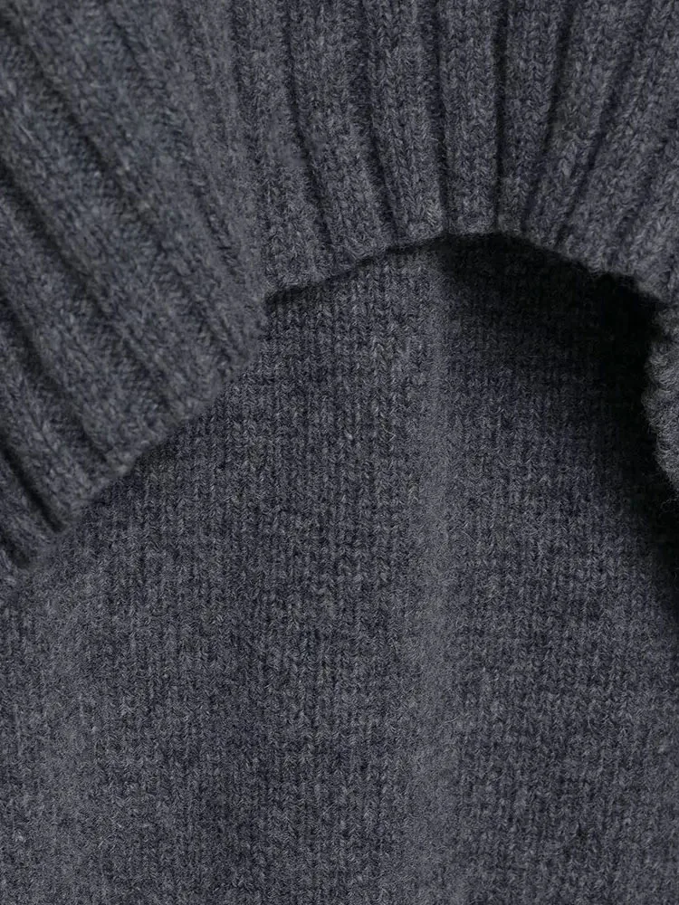 

HH Summer New Fashion Women Vests Solid O-Neck Sleeveless Asymmetric Decoration Knitted Tops Female Casual Loose Sweater Tops