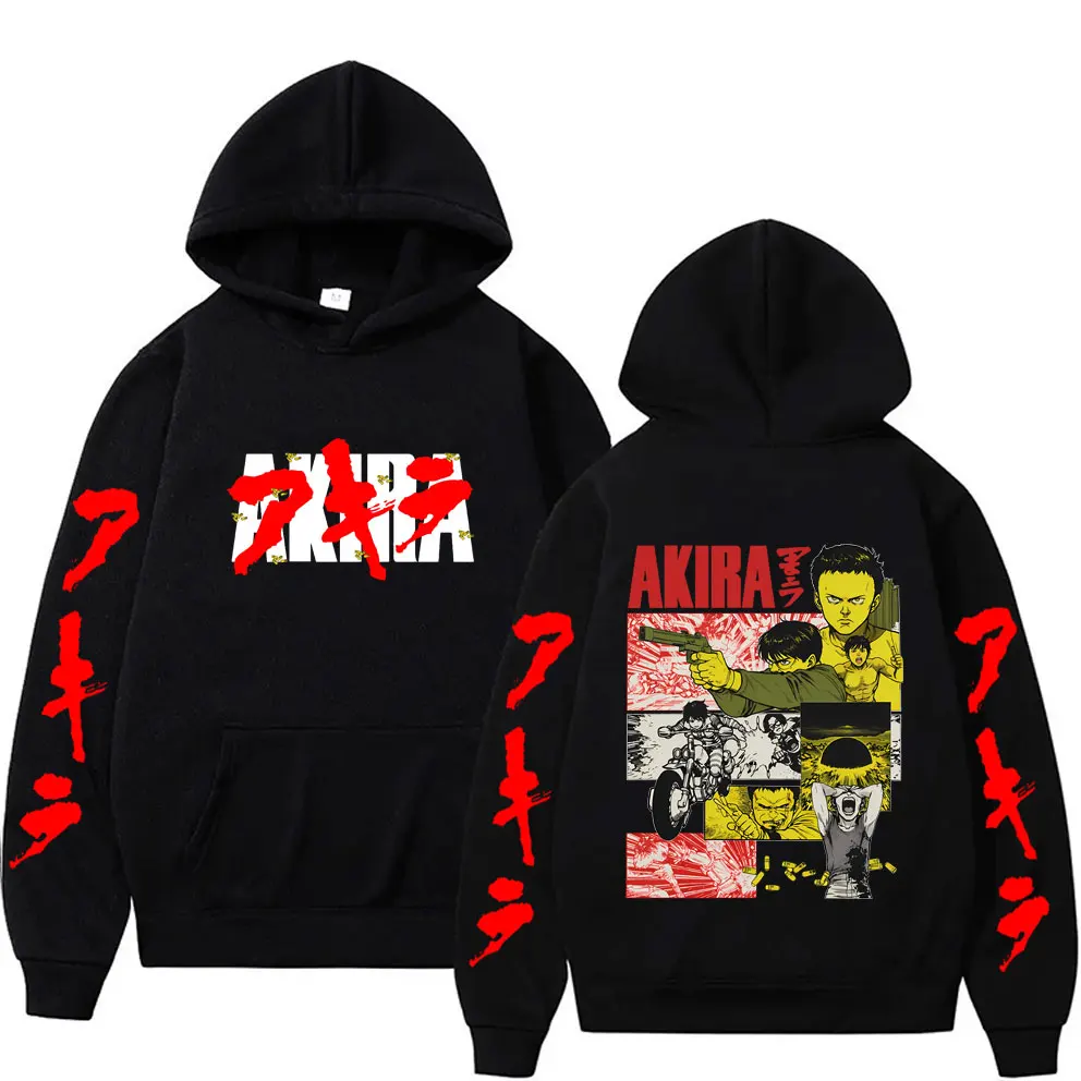 

Anime Akira Hoodie Japanese Science Fiction Cartoon Movie Shima Tetsuo Merch Pullover Hoodies Male Manga Oversized Sweatshirt