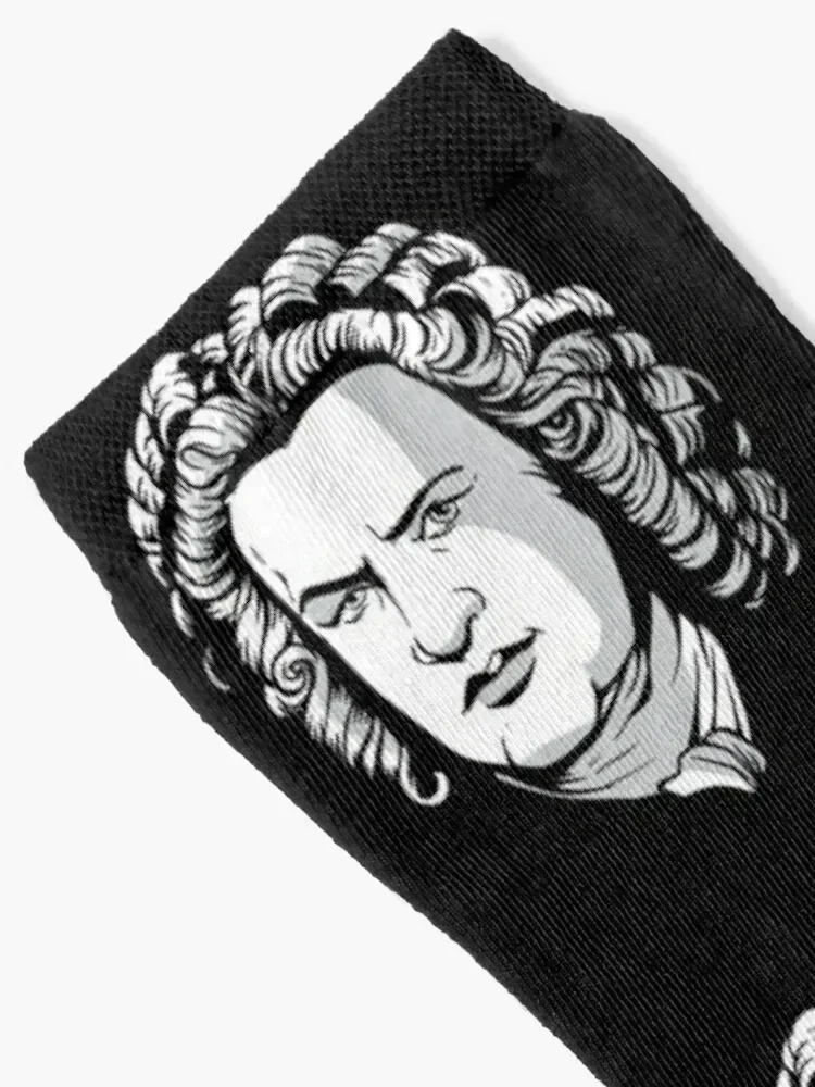 Johann Sebastian Bach Socks halloween cool Men's Socks Luxury Women's