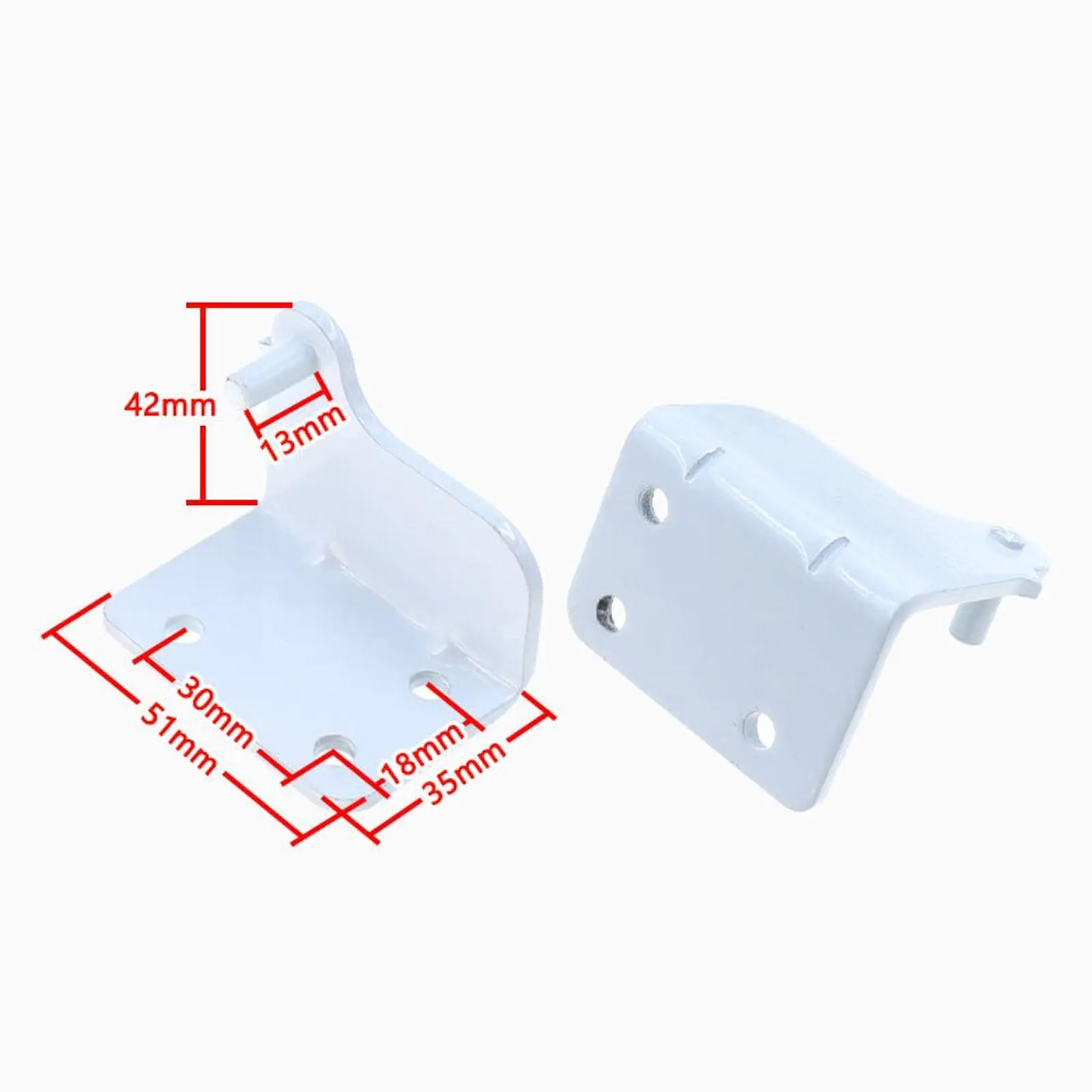 Picture 6: Lower Hinge Bracket ,Stainless Steel, Easy Install, Enhanced Performance, Sturdy, Replacement, Repair Door Axis Assembly