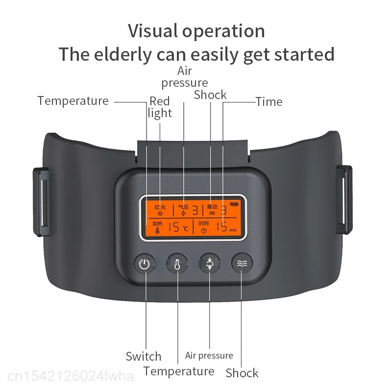 Youpin Smart Knee Massager massaggio antidolorifico massaggiatore per spalle intelligente riscaldamento a infrarossi strumento per fisioterapia per gomito