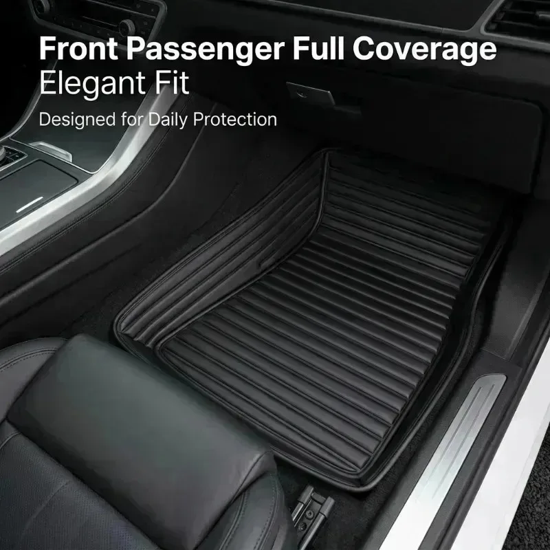 Car Floor Mats for Mercedes Benz GLC Class X254 2023-2026 Custom Auto Foot Pads Waterproof Diamond Carpets Interior Accessories view 3