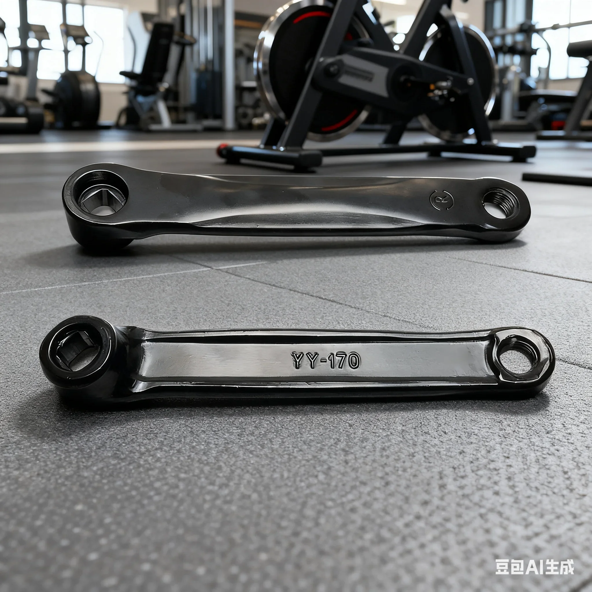 

Шатун для фитнес-велосипеда, 170 мм, ромбическое отверстие, железный левый/правый шатун для M14, сменные аксессуары для ручки педали с резьбой