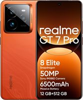 realme GT 7 Pro 5G Smartphone Snapdragon 8 Elite AI Ultraklare Snap Kamera RealWorld Eco² Display 6500mAh Akku 120W Charge