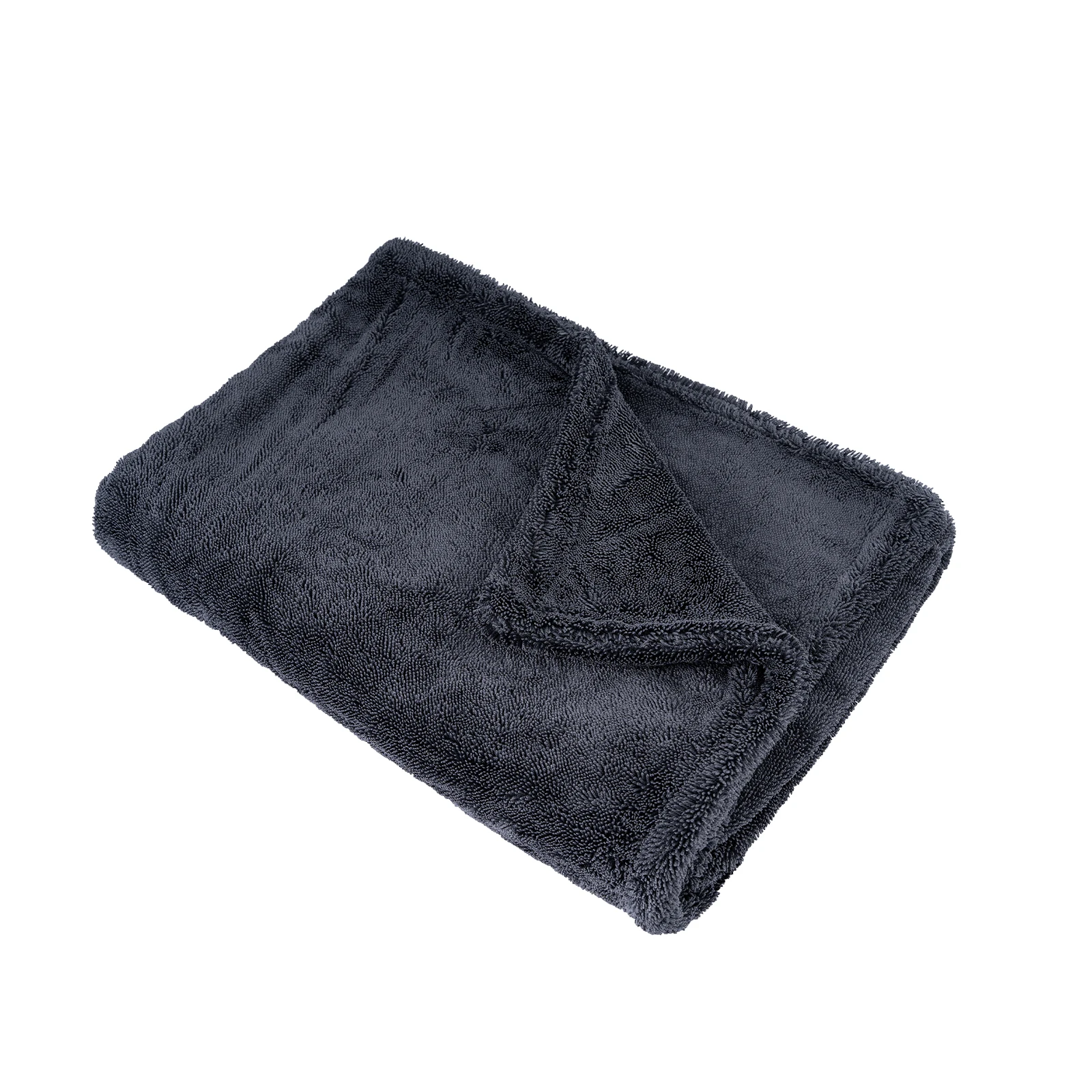 60x160cm Grey Double Sided Microfiber Drying Towel Lint-Free Super Absorbent Quick Absorbent Car Detailing Cleaning Drying Cloth