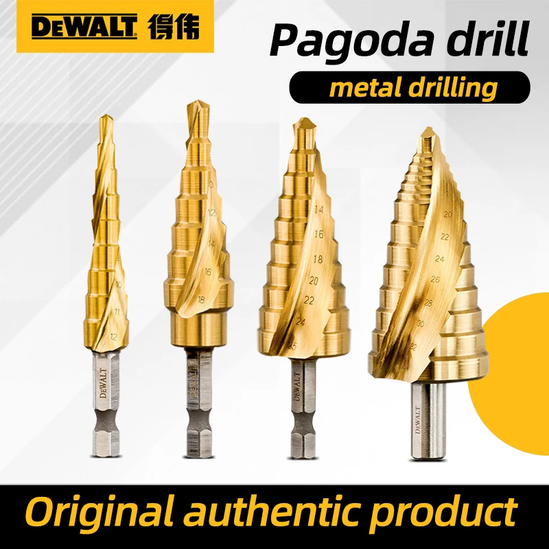 

DEWALTTapered drill bit hole opener and expander for stainless steel and metalDT5026 DT5027 DT5030 DT5031