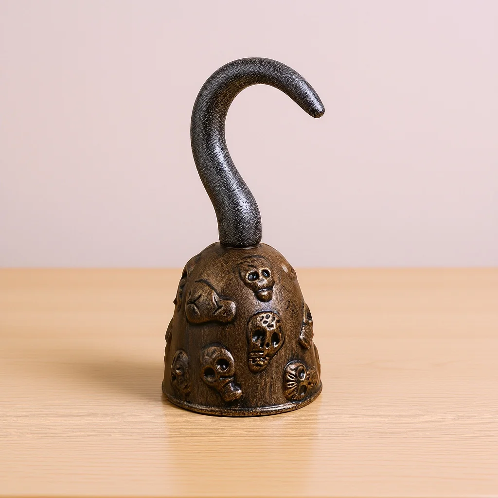 هوك الدعامة خمر البلاستيك الجمجمة القراصنة هوك ل تأثيري هالوين زي ديكور الحفلات القراصنة اكسسوارات الاطفال الرجال الأداء #6