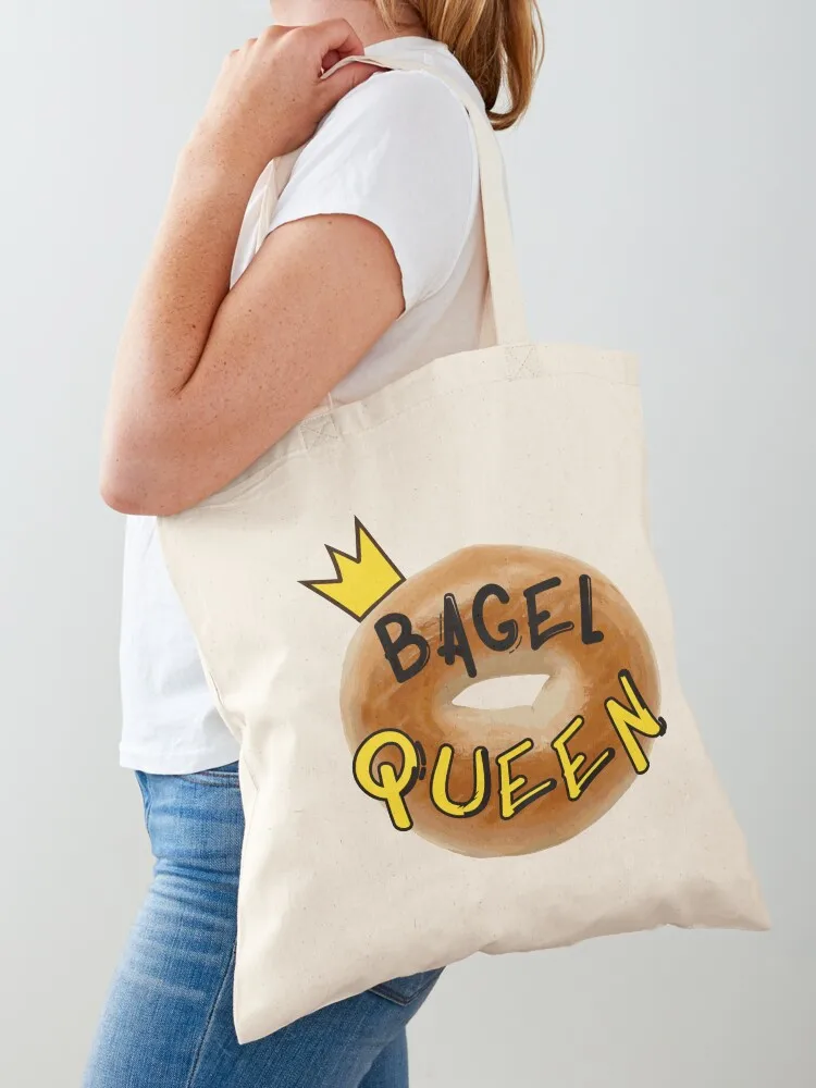 

Bagel Queen Tote Bag reusable grocery bags shopping cart bags the tote bag hand bags