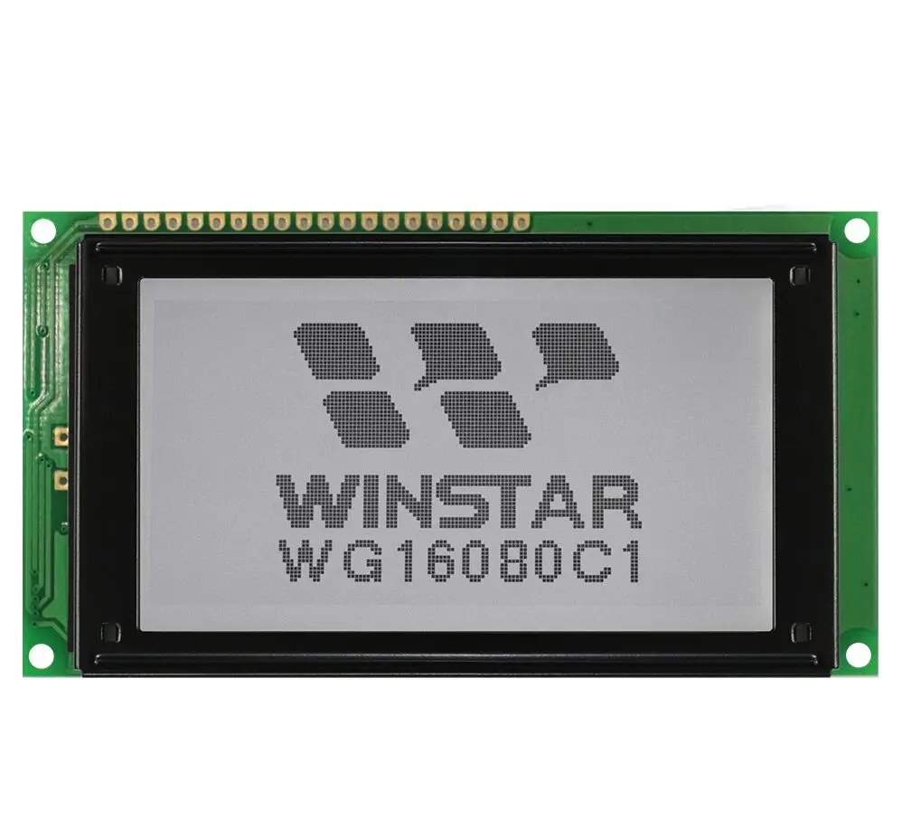WG16080C1-YGH-VZ WINSTAR Graphic 160x80 LCD Display 2.96