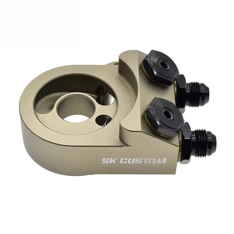 

Thermostat Oil Cooler for Honda Civic Type R FL5 Engine Oil Filter Adapter Sandwich Plates Kit