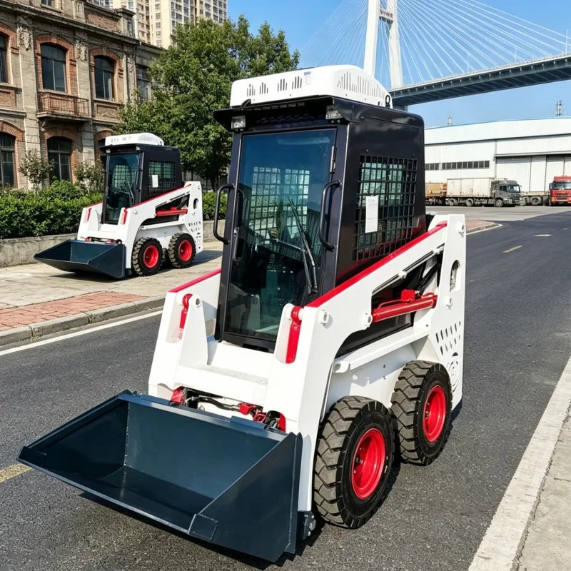 

Customized 2026 New Skid Steer Loader, Multifunctional Skid Steer Machine, CE/EMC Certified, Handling Machinery