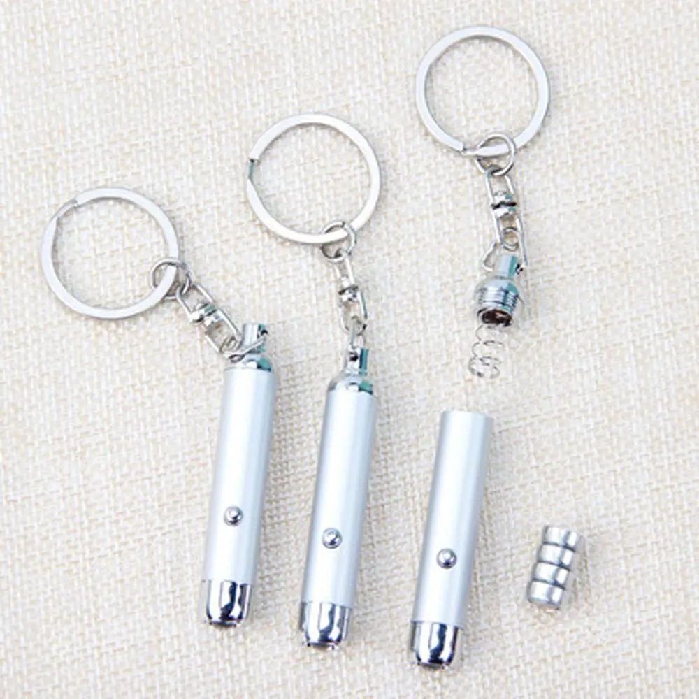 Detect Metal Mini Keychain Check Purple Laser Light Fluorescent Agents LED UV Torch Keychain Lamp UV Light Flashlight