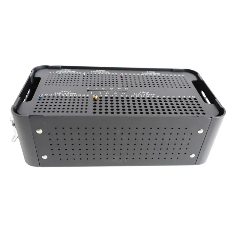 Medical L Instrument  Sterilize Box Animal Self Tapping Cortical Locking Screw Sterilization Box