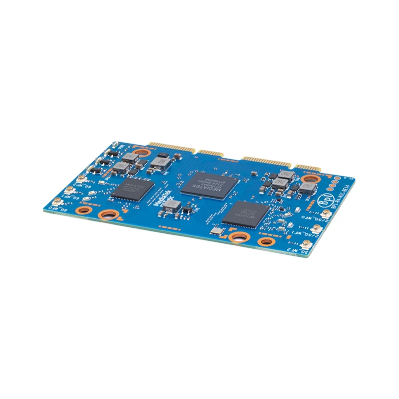 Imagem -03 - Módulo Wifi com Antenas Opcionais 32 Bits Risc-v Mcu Pcie 3.0 Interface para Banana pi r4 Mt7995av Bpi-r4-nic-be14