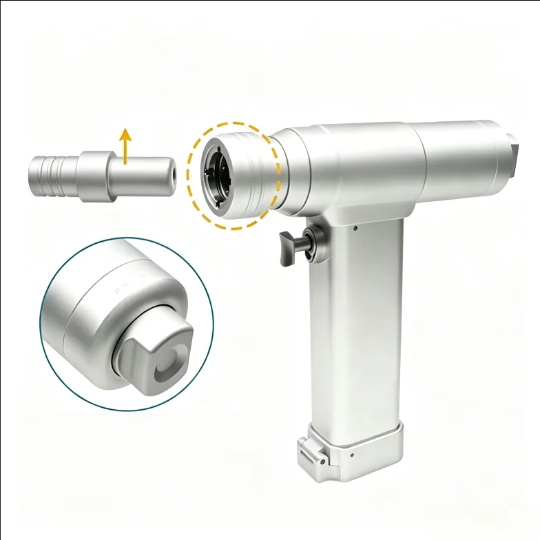 Multifunction Electric Bone Drill Multifunctional Drill Oscillating Saw Canulate Drill Orthopedic Veterinary Instrument