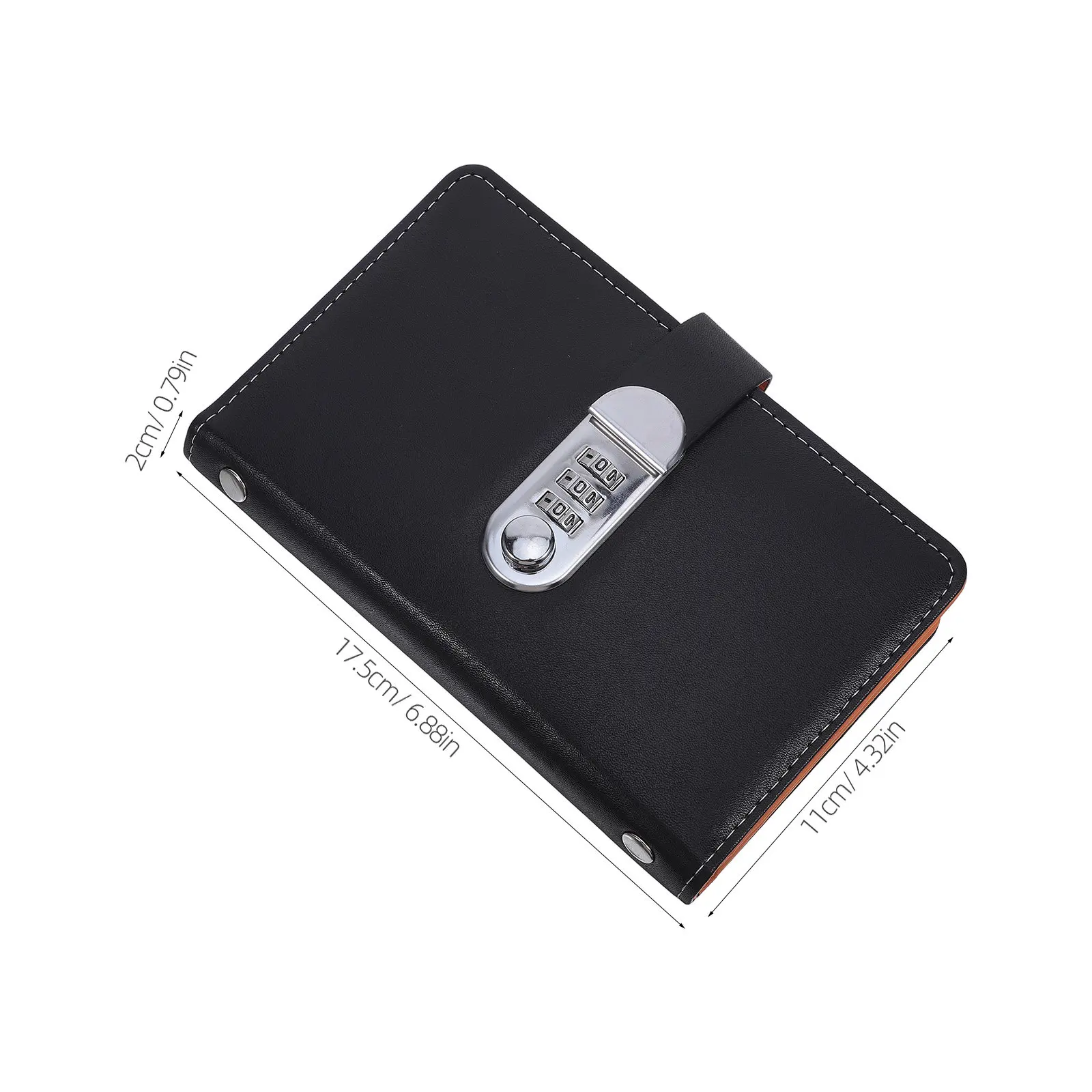 Password Book with Lock Small Secure Combination Lock Paper Money Currency Album Change Saving Storage Budget Binder Envelope
