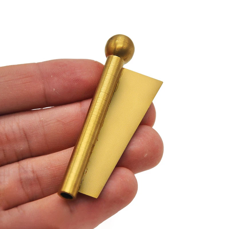 New Flag Style 2 in 1 Metal Straw Tube with Blade Smoking Accessories Cool Gadget for Men Gift view 3
