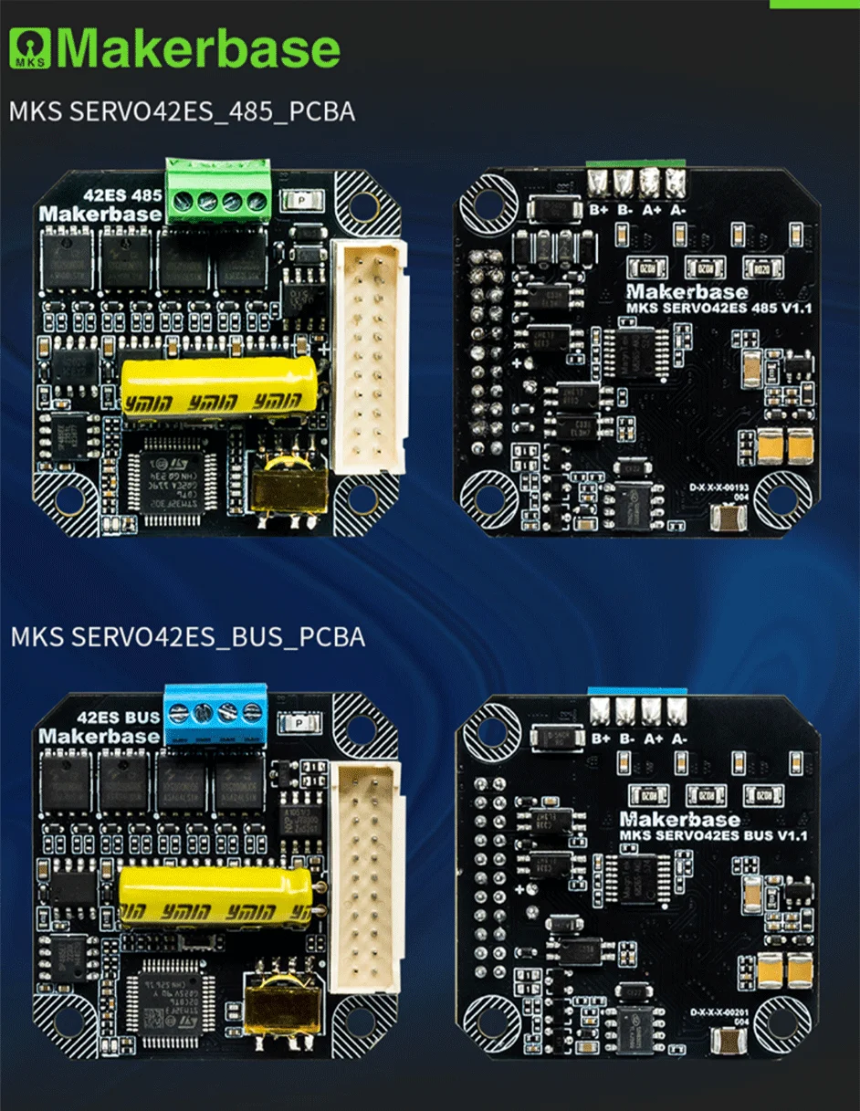 Makerbase MKS SERVO42ES NEMA17 Closed-Loop-Schrittmotortreiber für CNC-3D-Drucker, Gen_L FOC, leise und effizient – Detail 1