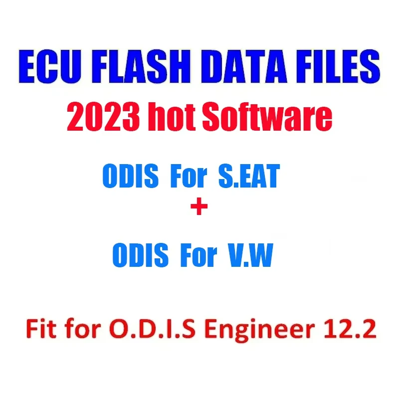 2023 ODIS Engineering Flashdaten ECU Firmware Flash Data Files For V.W for A.UDI for S.EAT for S.KODA + ODIS-E V12.2.0 Software