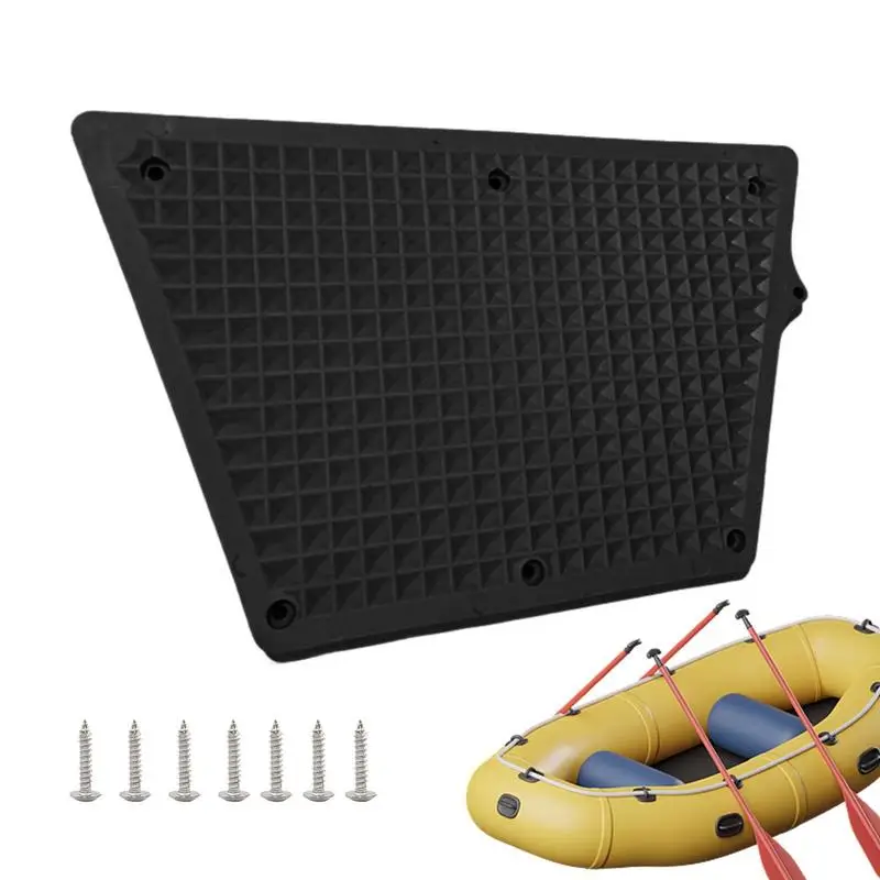 Transom Plate Engine Mounting Pad For Outboard Reusable Grid Design Outboard Transom Plate For Boats Kayaks Inflatable Boats