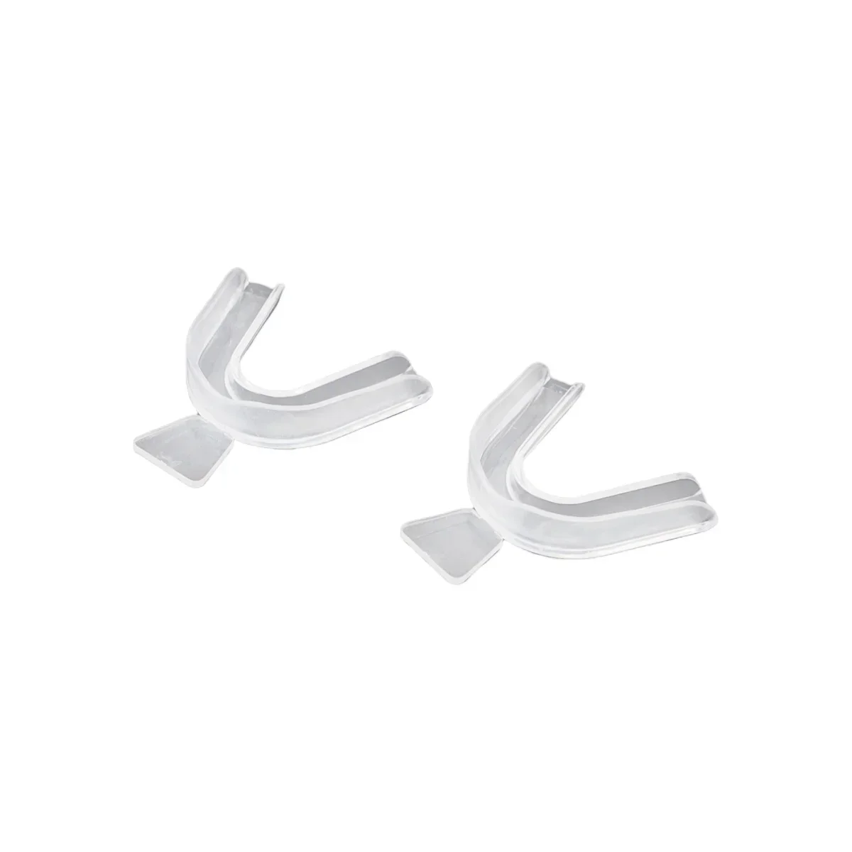 2 قطعة الحرس الليلي الشفاف لطحن الأسنان صريف الأسنان حماية النوم العلوي السفلي صواني الفم تبييض #2
