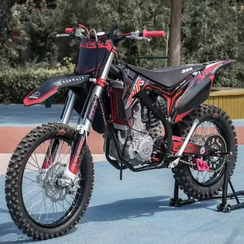 New Zonshen Motocross Road Motorcycle 400cc Single Cylinder Liquid Cooled 4 Stroke EFI Knobby Tire High Ground Clearance Dirt