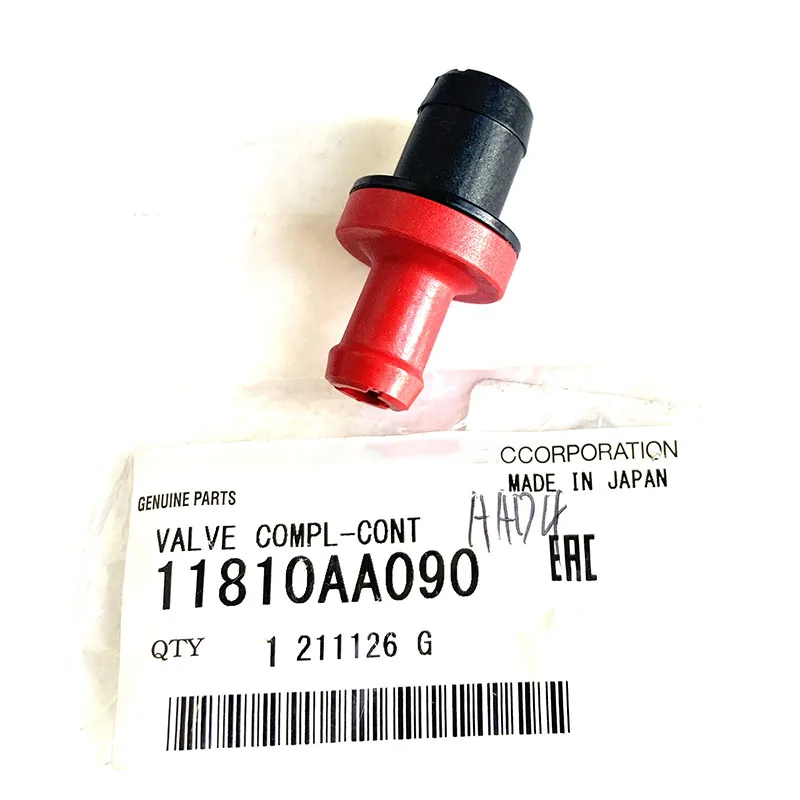 New Genuine PCV Valve OEM 11810AA090 For Subaru Outback Legacy 2010 - 2012 2.5L