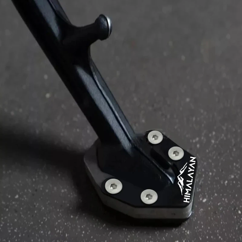 ForRoyalEnfieldHIMALAYAN450Himalayan450MotoAccessoriesCNCKickstandFootSideStandExtensionPad&TireValve