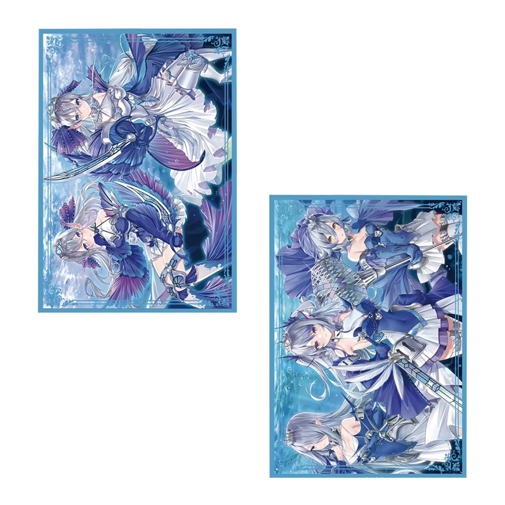 60 pz 62x89mm olografico lampeggiante carino Anime ragazze Tearlaments Merrli Card Sleeves protezione della carta di dimensioni giapponesi per