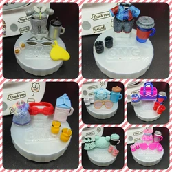 LOL doll accessories set doll doll DIY accessories including doll clothes, shoes, glasses, milk bottle accessories