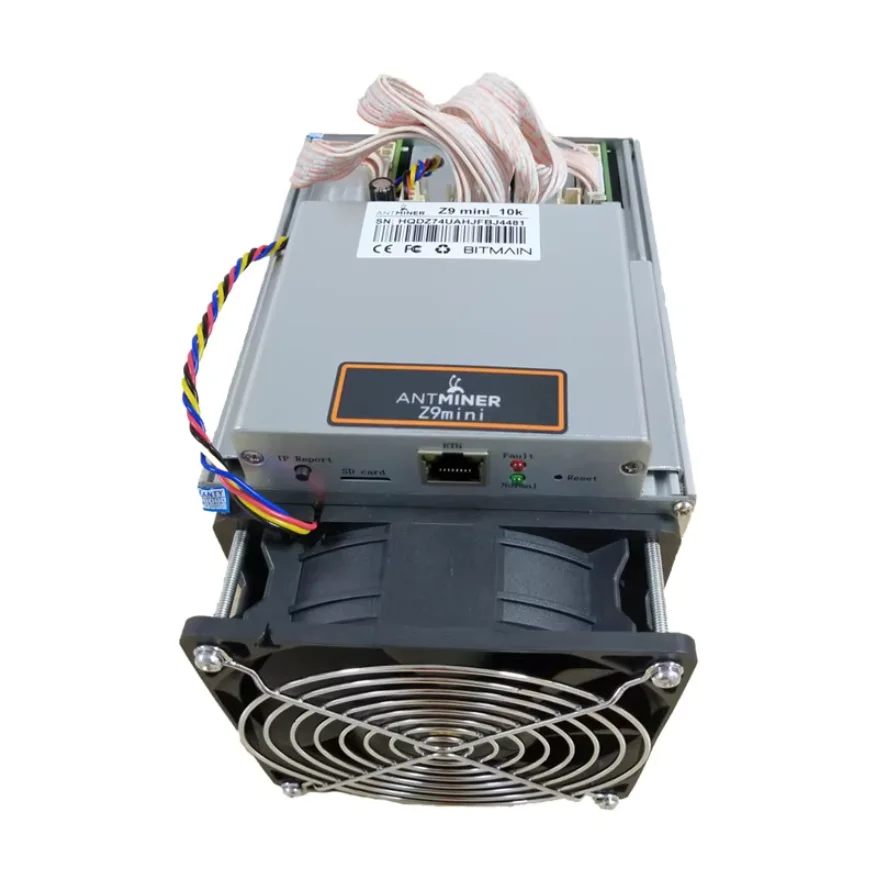 Antminer Z9 mini 10K 300W ZCASH ZEC ZEN Asic Equihash Miner With PSU More Economical Than L3+ S9 Z15 Z11 Z9 Innosilicon A9