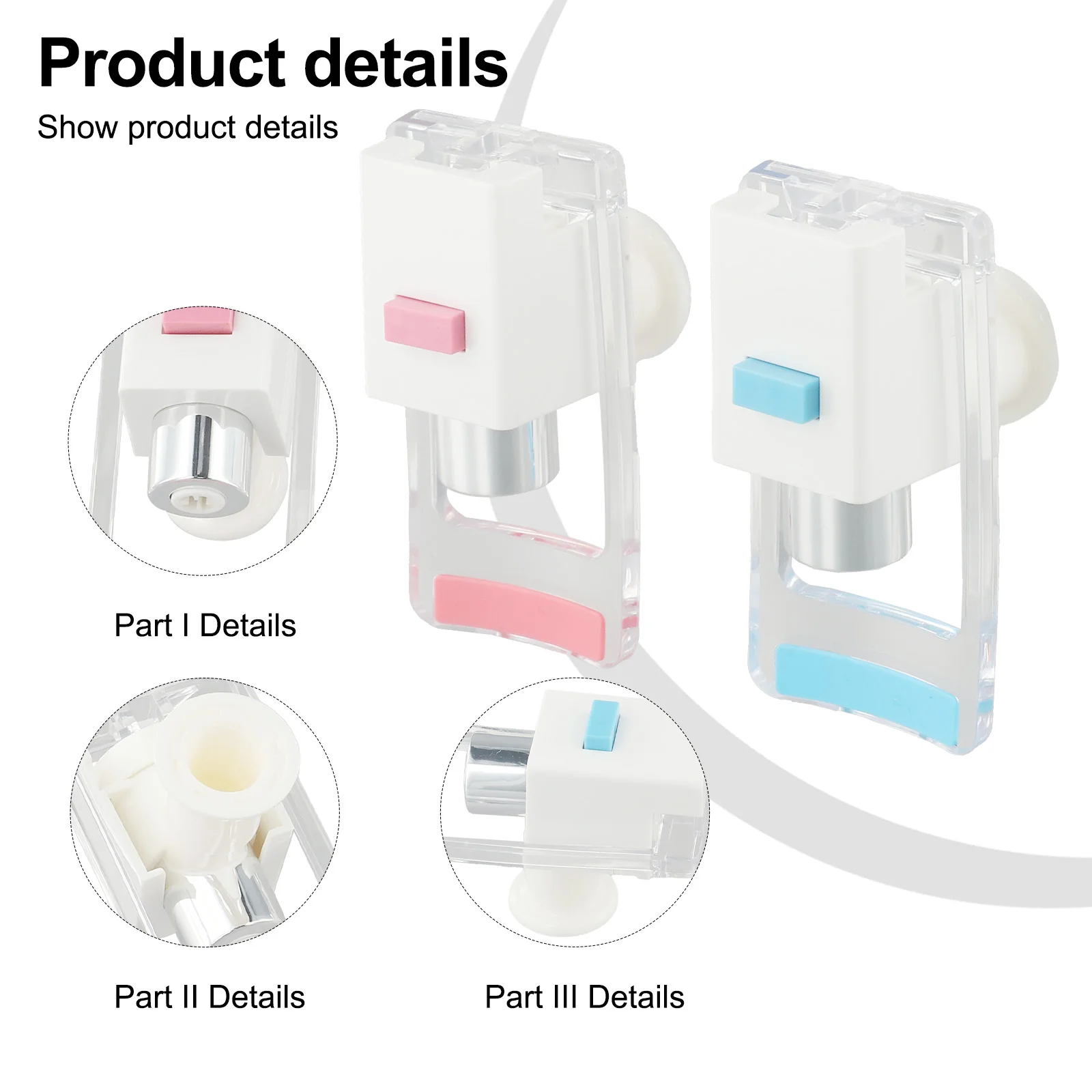 Practical Faucets Water Purifier Cold Hot Water Purifier Dispenser Machine Easy To Operate Heavy-duty Constructure