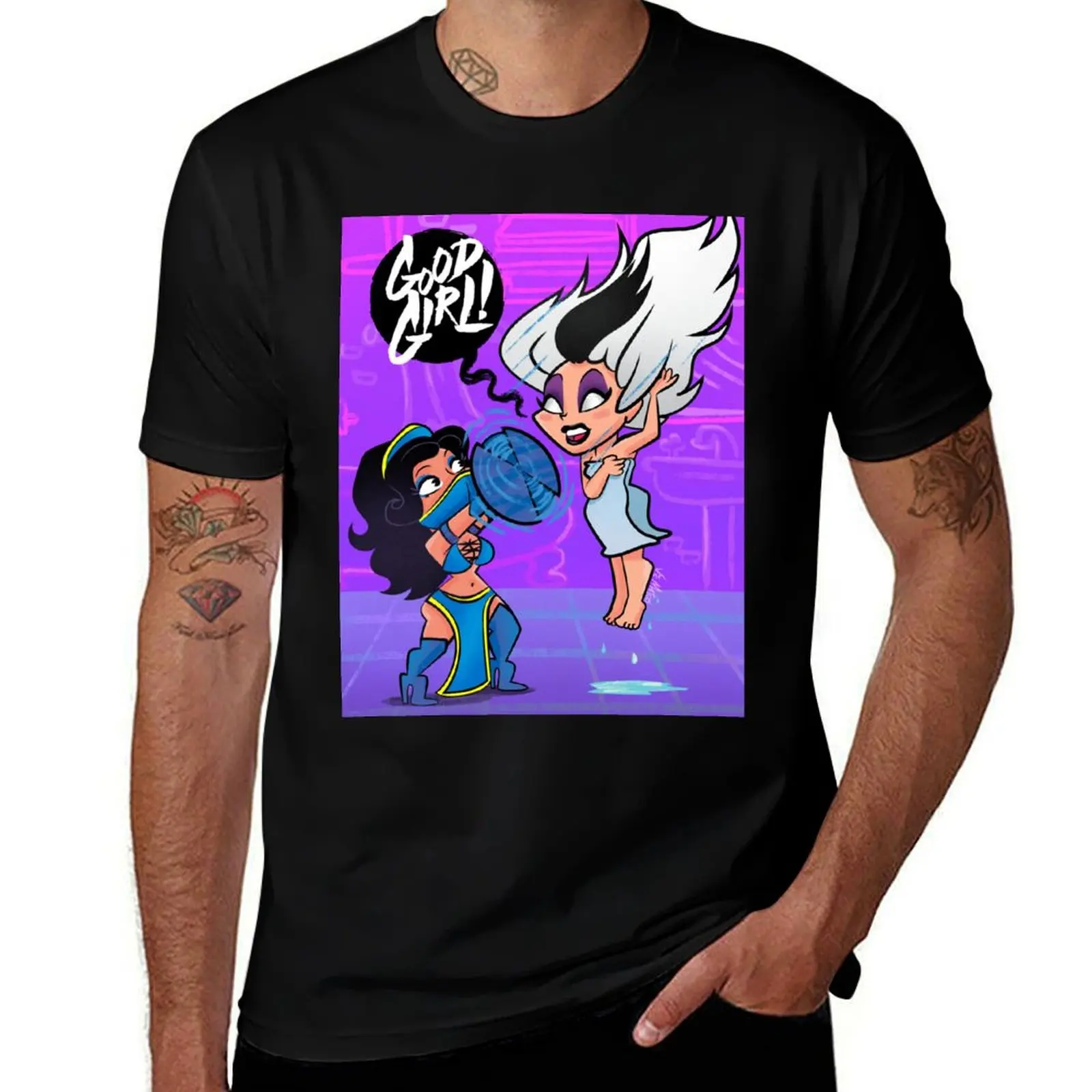 

Motherhood - Sindel & Kitana T-Shirt t shirts for man graphic funny funny t shirts cotton T-Shirt