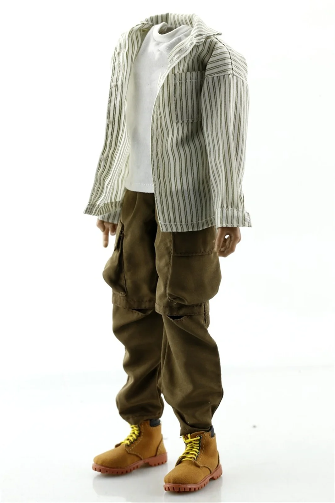 

1/6 FA019 Combat trousers Black Brown Pant Costume Soldier man Clothes For 12" Strong Body AT030 Action Figure