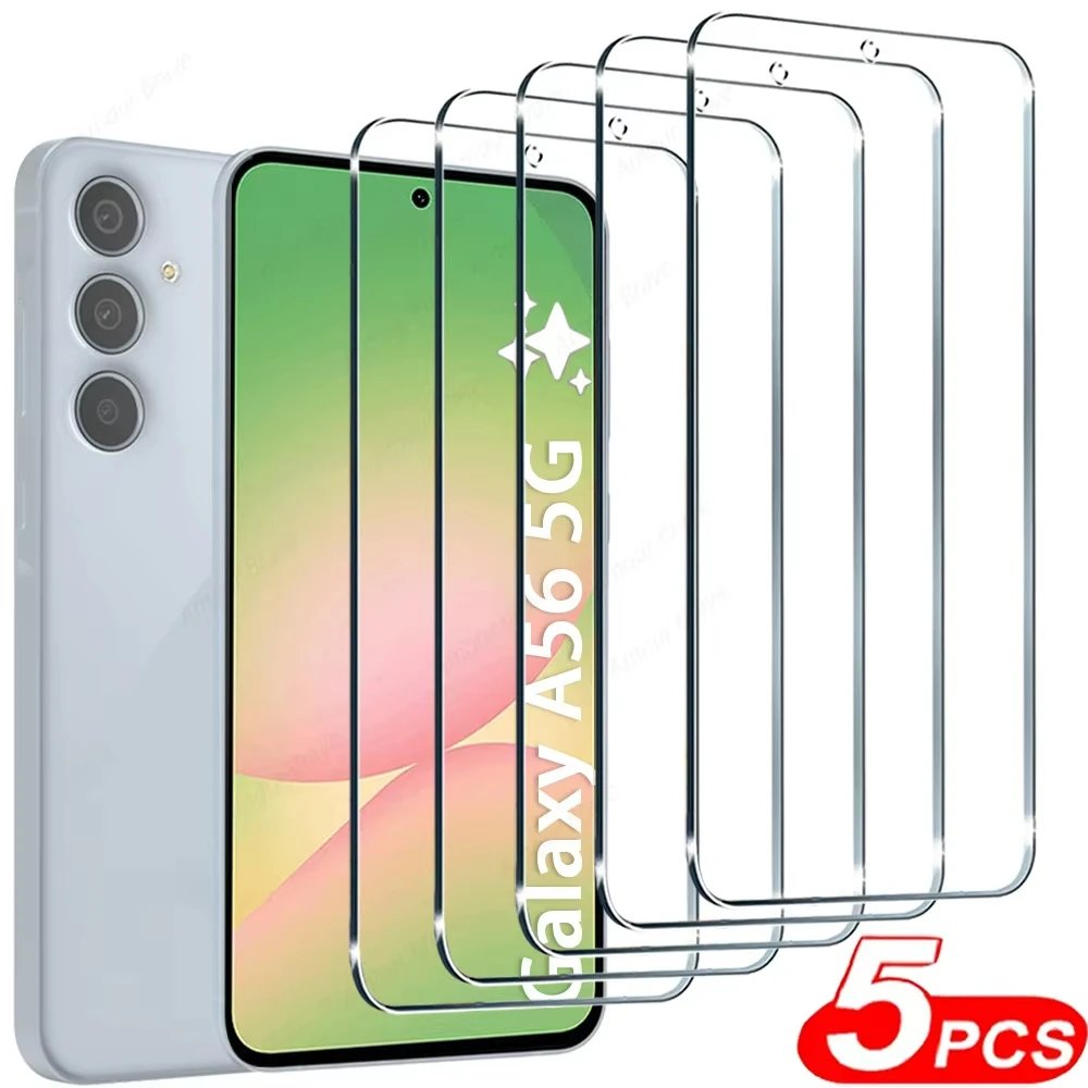 

1-5pcs HD Screen Protector For Samsung A07 A06 A05 A17 A16 A15 A36 A26 A16 A56 5G A57 A35 A34 A33 A55 A54 A53 A52 Tempered Glass