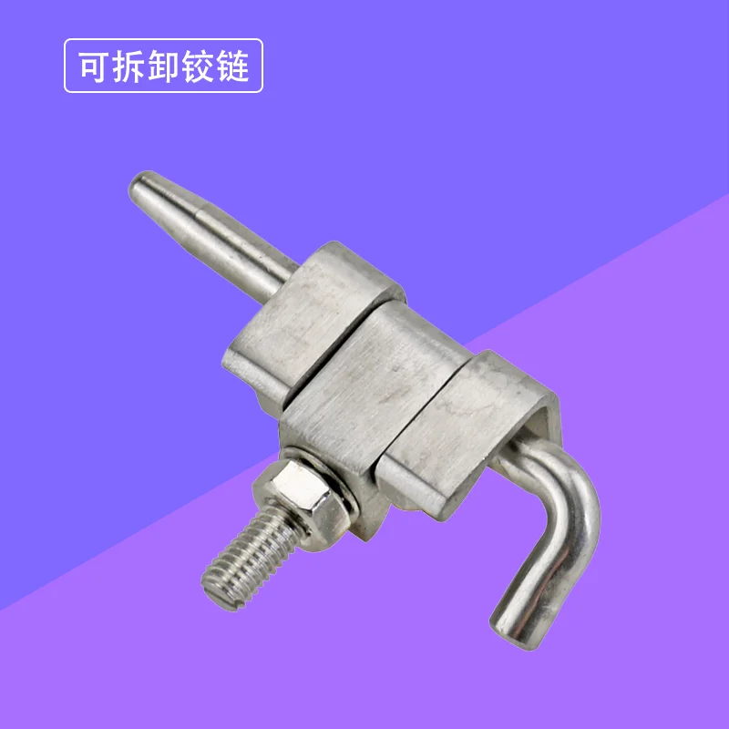 

Detachable 304 Stainless Steel Hinge for Industrial Food and Environmental Protection Machinery Equipment Cabinets