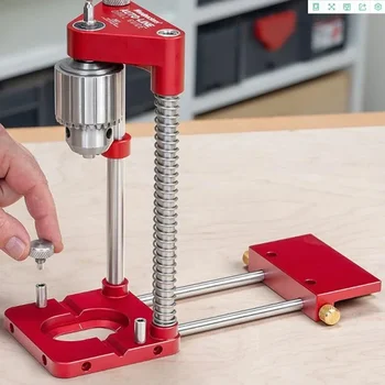 מקדח לוטור מקדחה איתור עבודה נוחה חיסכון במקדחה מדריך קידוחי תיקון תבנית כלי עבור הבית