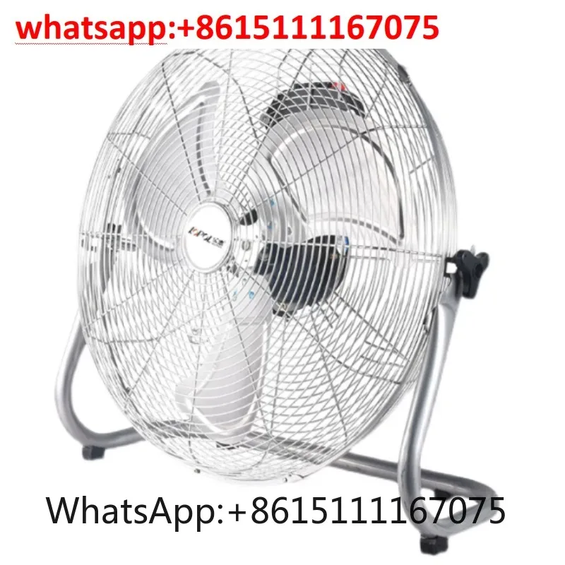 16 Inch Floor Fan, High Power Industrial Commercial Household Fan, Powerful Vertical & Desktop Dual-use Cooling Fan