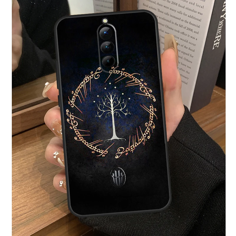 White Tree Of Gondor Phone Case For ZTE Nubia Red Magic 8 Pro 5G 5S 6R 6S 7S Pro RedMagic 6 7 Pro Bumper Cover