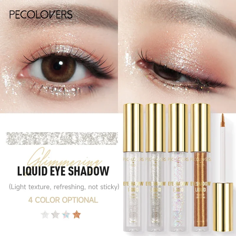 Waterproof Diamond Glitter Champagne Liquid Eyeliner Eyeshadow Makeup Eye Liner Pen Eye Beauty Party Makeup Tools