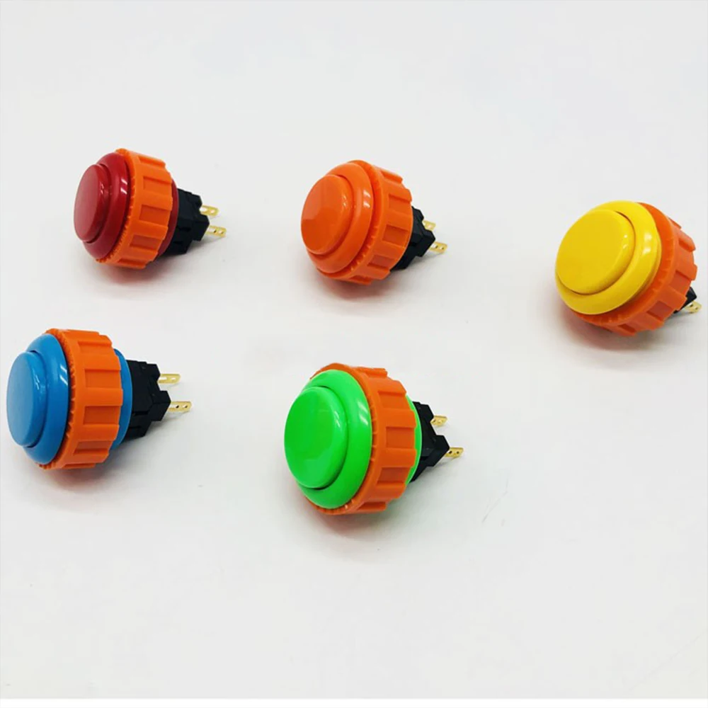 Original Japan SANWA OBSN-30 24mm SCREW Type Round Push Button Arcade Switch For DIY Joystick Set PC PS3 XBOX Jamma Game Parts