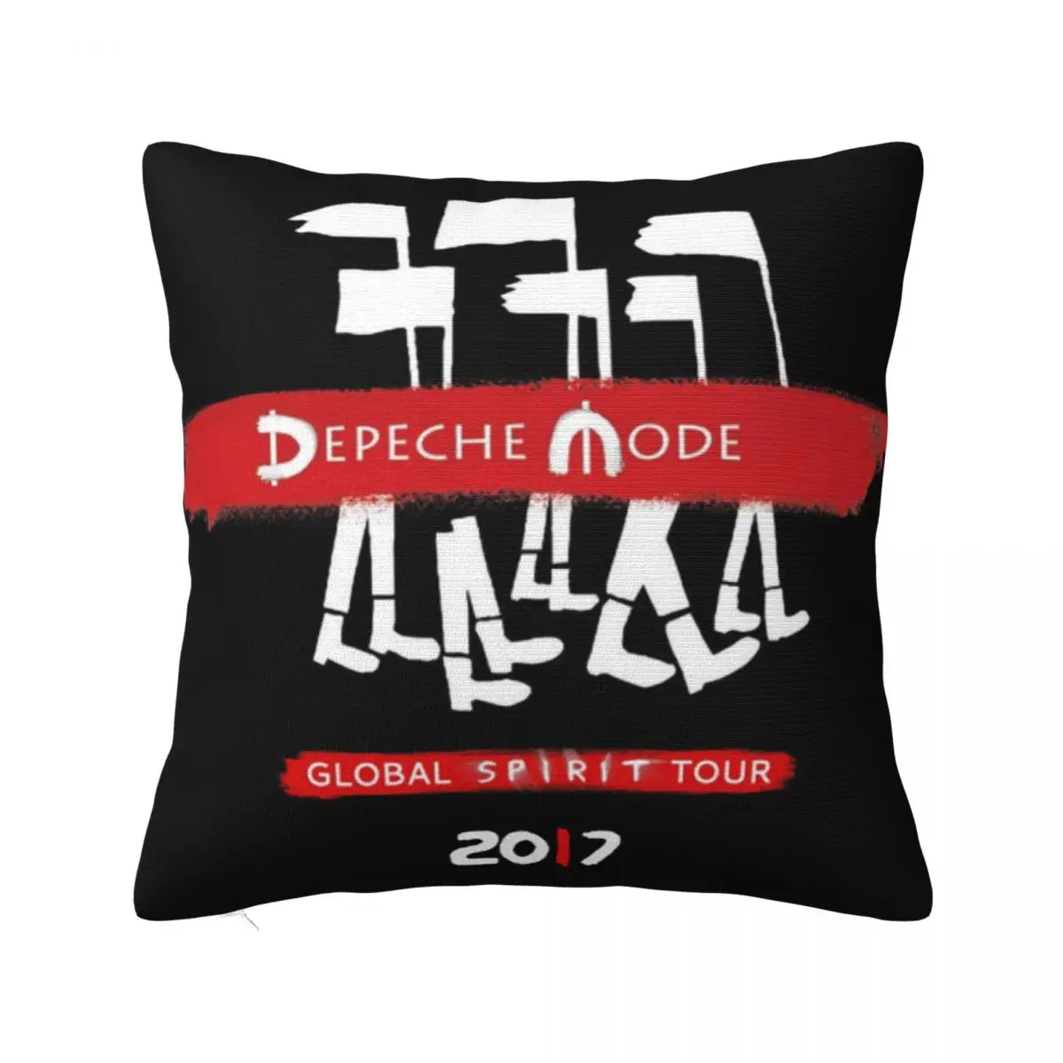 Depeches Band Mode 5 Pillowcase Cushion Kawaii Pillowcase Cushion Polyester Cushion Covers Customizable