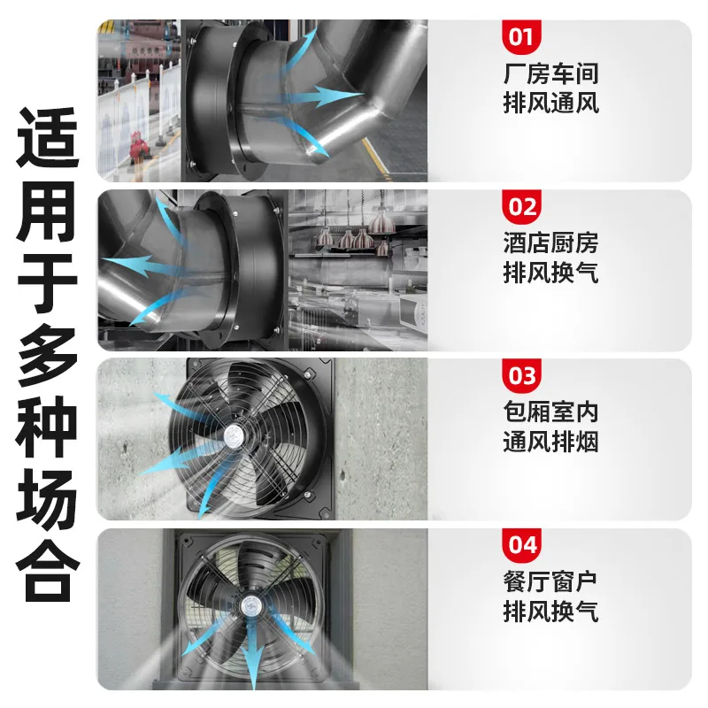 Wydech chłodzący skraplacz 380 V